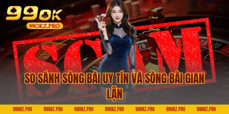 So Sánh Sòng Bài Uy Tín Và Sòng Bài Gian Lận